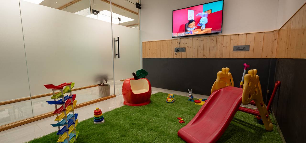 Comfortable lounge area